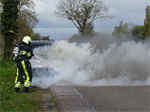 Prio 1 Brand Wegvervoer Auto Trekwei Driezum